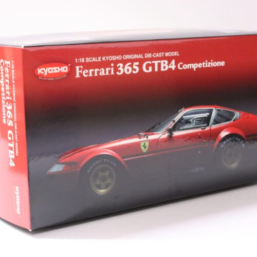 1:18 Kyosho Ferrari 365 GTB4 Competizione No Livery Version red