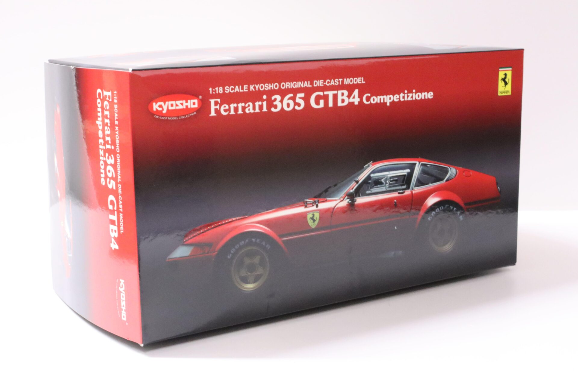 1:18 Kyosho Ferrari 365 GTB4 Competizione No Livery Version red
