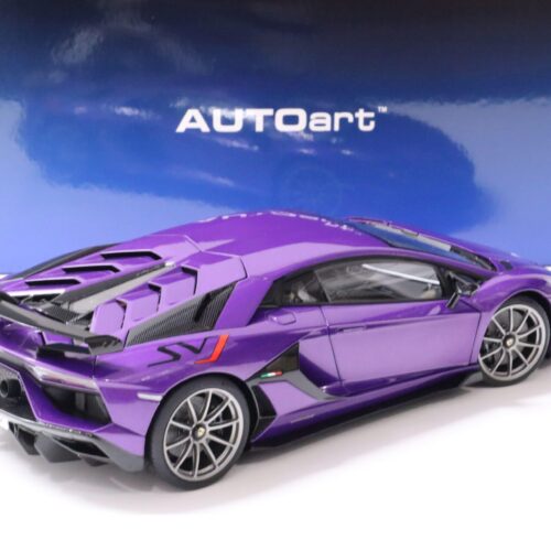1:18 AUTOart Lamborghini Aventador SVJ 2019 Viola Pasifae/ Pearl purple
