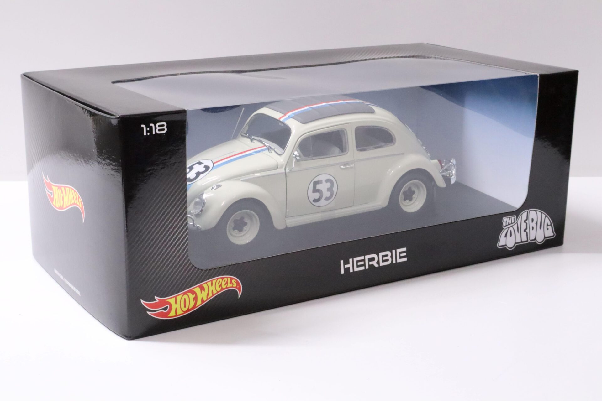 1:18 Hot Wheels VW Käfer HERBIE "THE LOVE BUG" #53