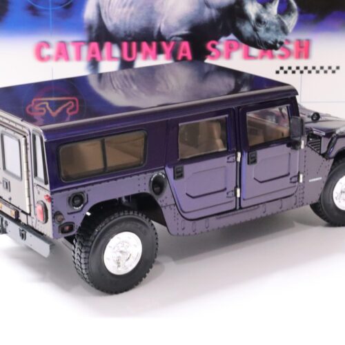 1:18 Exoto Standox Hummer Humvee Thunder Trac Exclusive Line Catalunya Splash