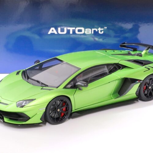 1:18 AUTOart Lamborghini Aventador SVJ 2019 Verde Alceo/ matt green