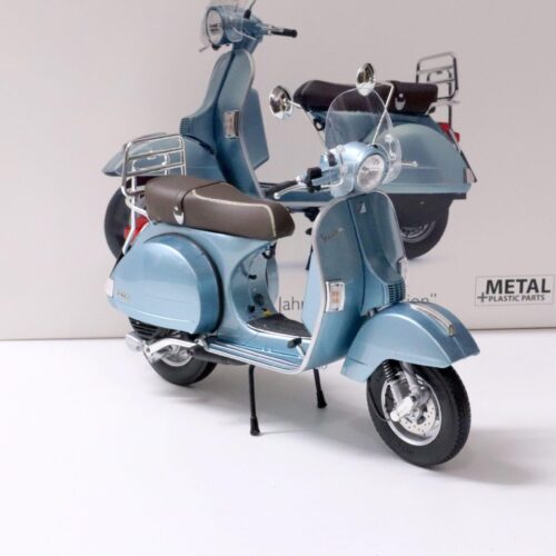 1:10 Schuco Vespa PX 125 blue metallic "70 Jahre Sonderedition"
