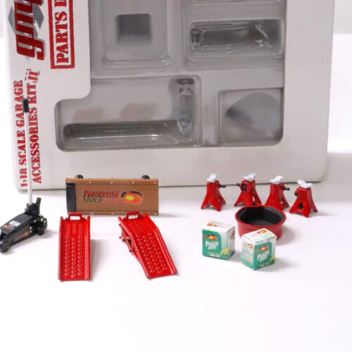 1:18 GMP Original Garage Accessories Kit #2 Parts Dept Diorama Zubehör Part No. 9012