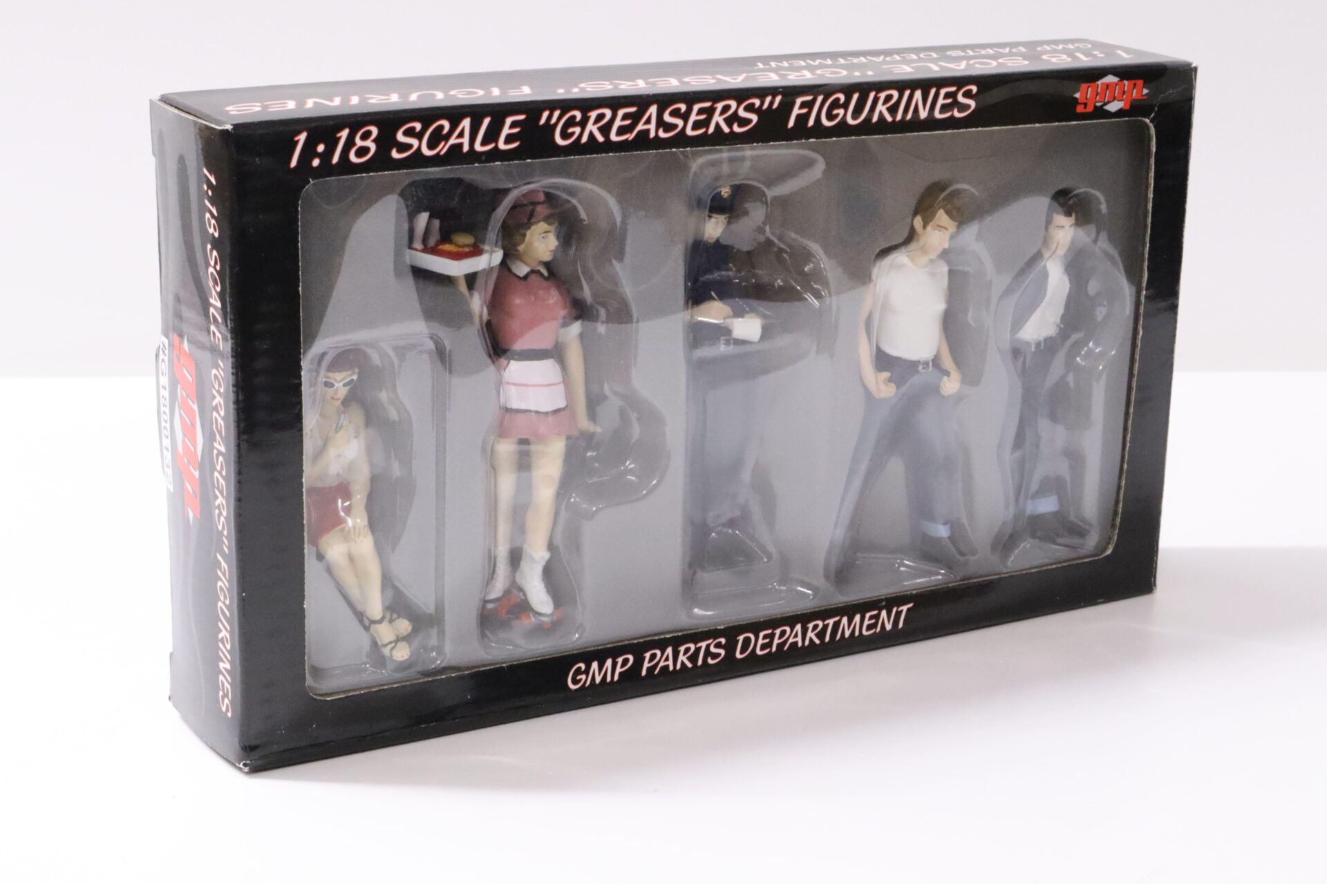 1:18 GMP Parts Department GREASERS Figurines Figuren Set 5 pcs. PART No. G1800132