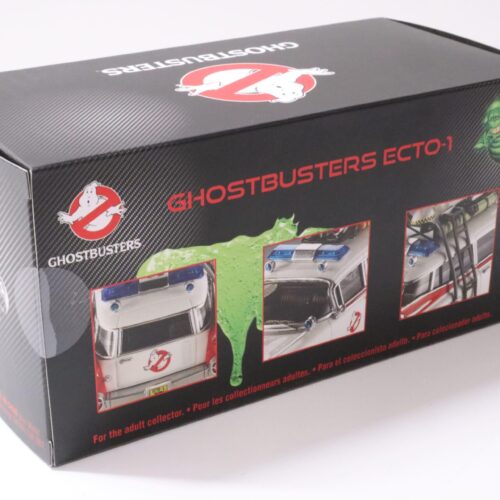 1:43 Hot Wheels Elite 1959 Cadillac Miller GHOSTBUSTERS ECTO 1 white SEALED