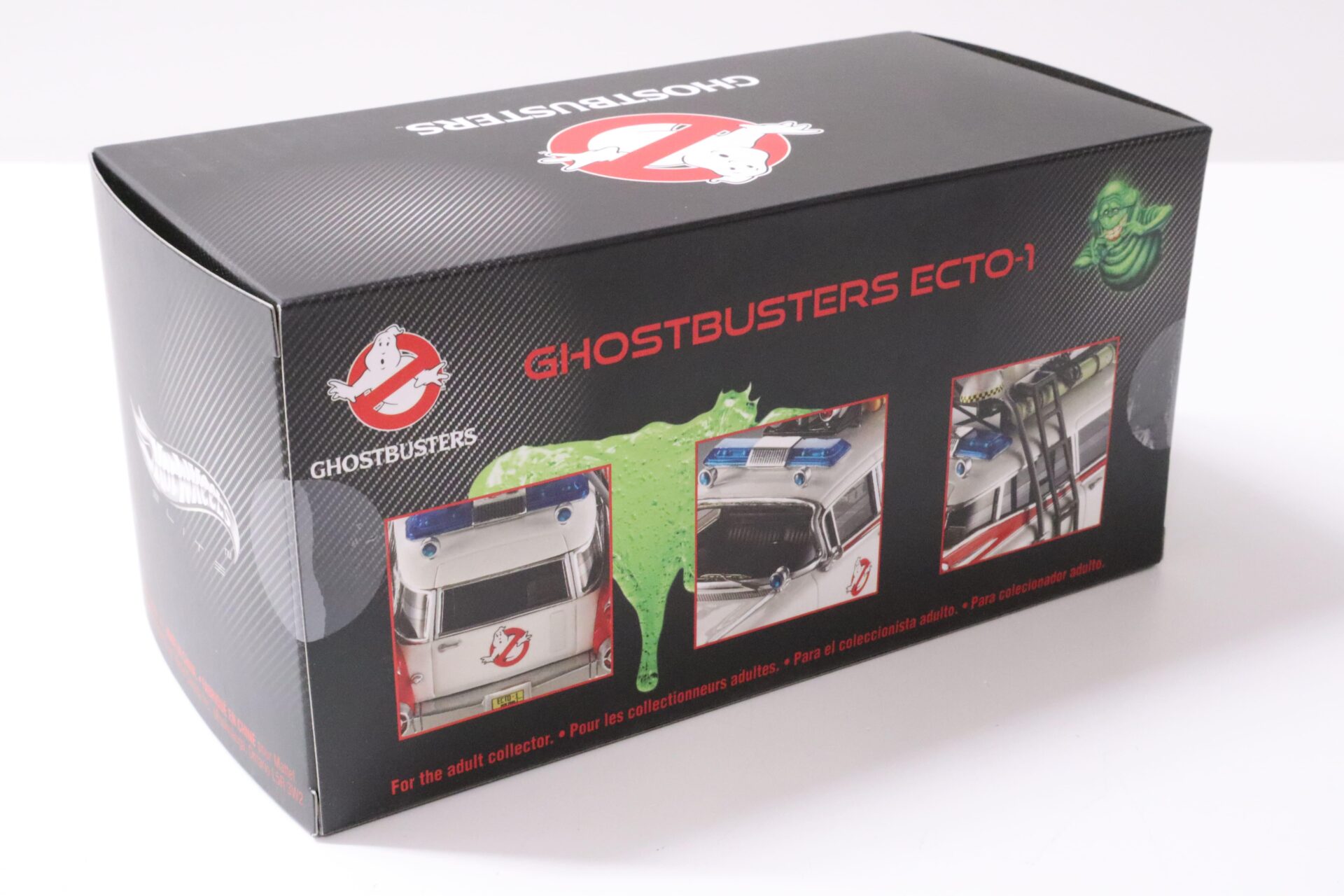 1:43 Hot Wheels Elite 1959 Cadillac Miller GHOSTBUSTERS ECTO 1 white SEALED