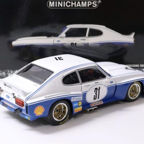 1:18 Minichamps Ford Capri RS 3100 Winner Norisring DTM 1975 J.Mass #31