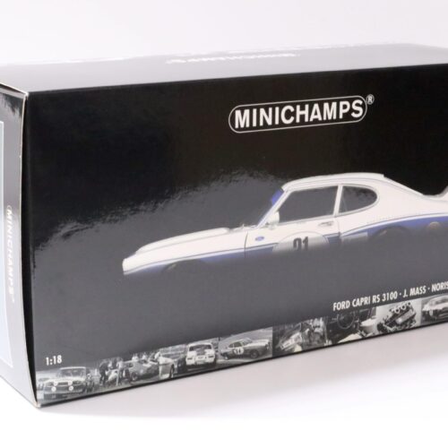 1:18 Minichamps Ford Capri RS 3100 Winner Norisring DTM 1975 J.Mass #31