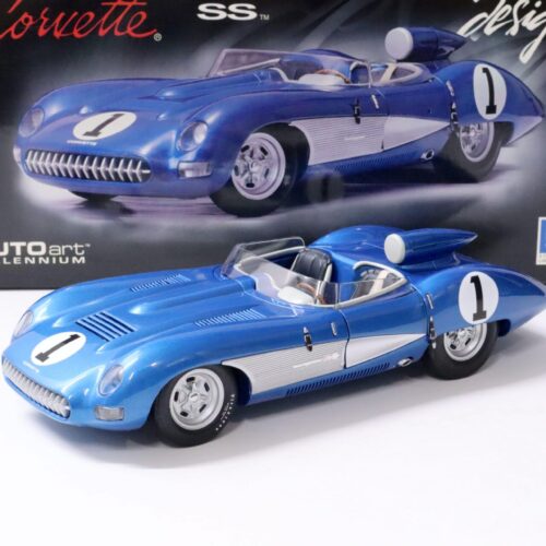 1:18 AUTOart Chevrolet Corvette SS 1957 blue #1