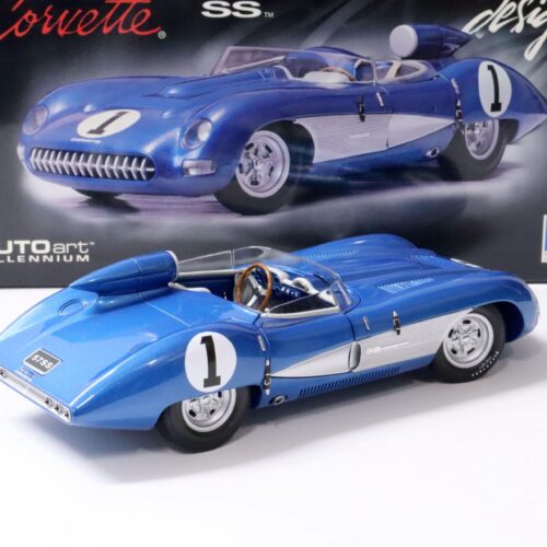 1:18 AUTOart Chevrolet Corvette SS 1957 blue #1