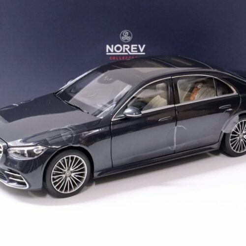 1:18 Norev Mercedes S-Klasse AMG-Line Limousine 2021 anthracite blue metallic