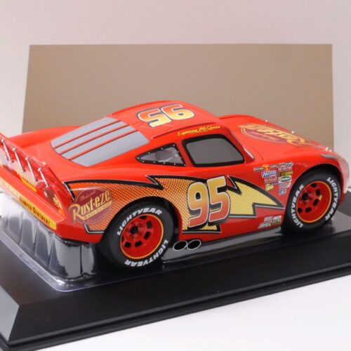 1:18 Schuco Disney Pixar Cars Lightning McQueen #95 red with display