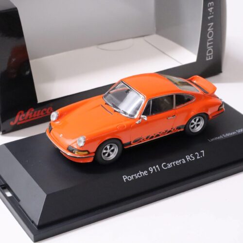 1:43 Schuco Porsche 911 Carrera RS 2.7 Coupe Phönix red/ orange