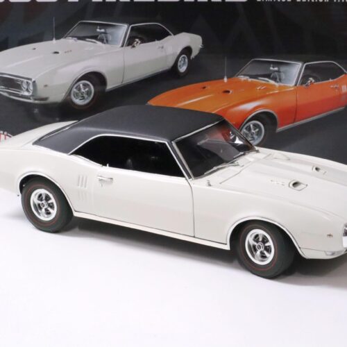 1:18 ACME 1968 Pontiac Birdbird Coupe white/ black roof - Image 2
