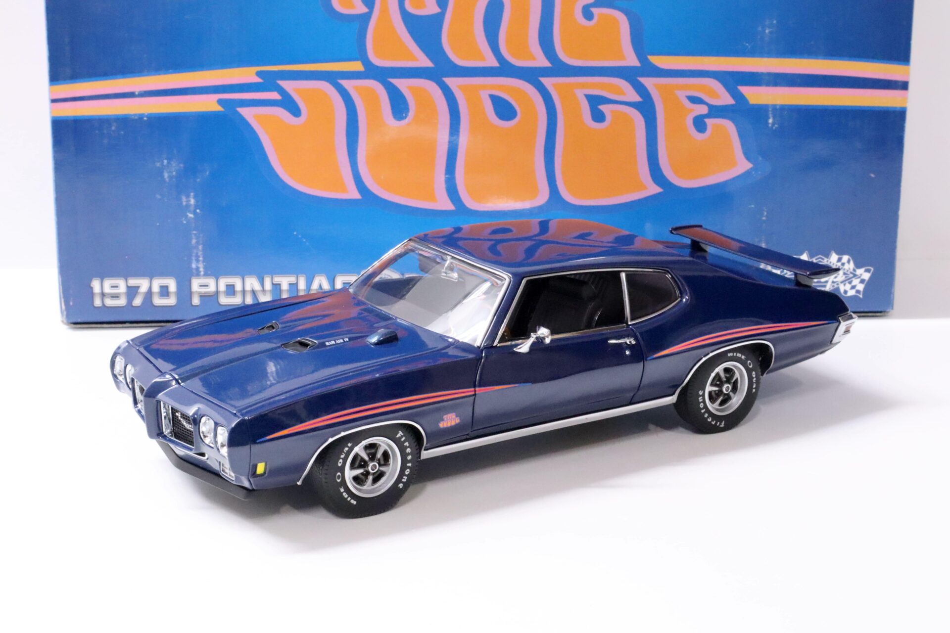 1:18 GMP 1970 Pontiac GTO Coupe "THE JUDGE" dark blue