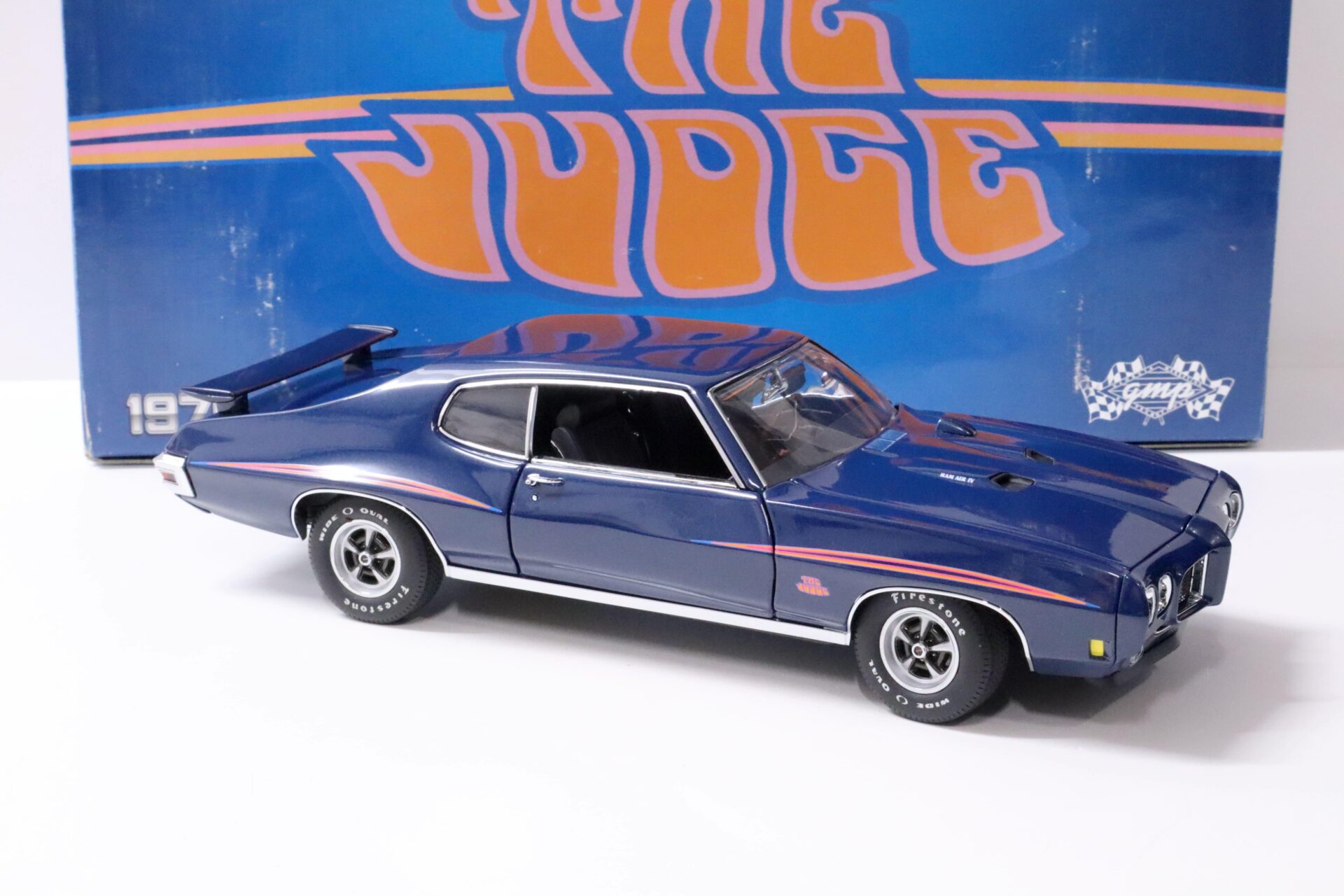 1:18 GMP 1970 Pontiac GTO Coupe "THE JUDGE" dark blue