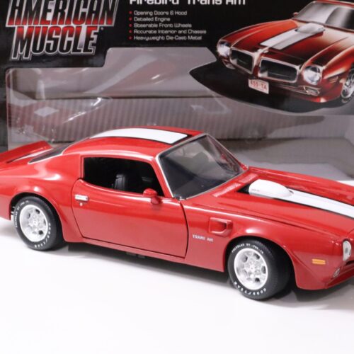 1:18 Auto World 1972 Pontiac Firebird Trans Am Cardinal red