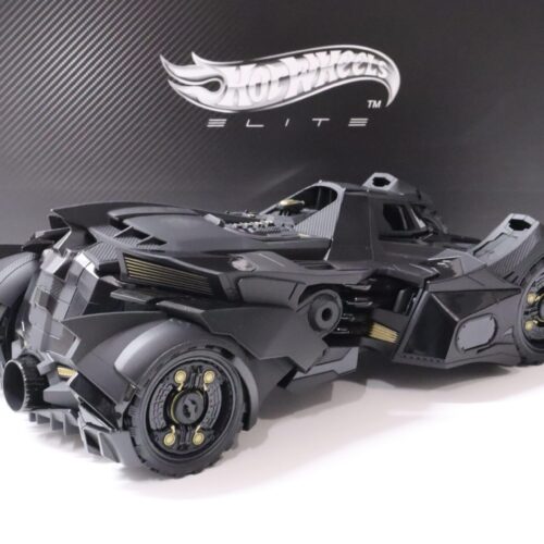 1:18 Hot Wheels Elite BATMAN Arkham Knight Batmobile black