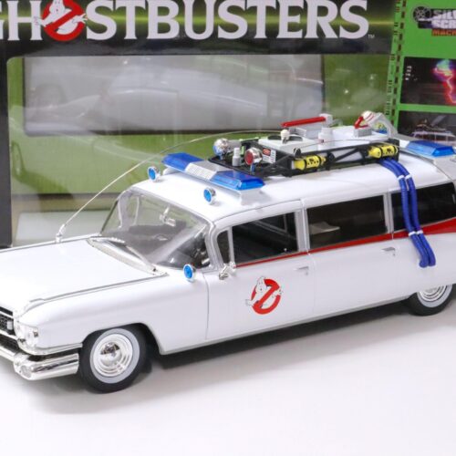 1:18 /1:21 Auto World 1959 Cadillac Eldorado Ghostbusters ECTO-1 white
