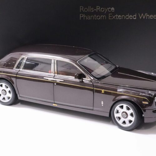 1:18 Kyosho Rolls Royce Phantom EWB Extended Wheelbase 2012 Deep Garnet