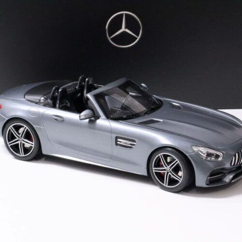 1:18 Norev Mercedes AMG GT C Roadster designo selenite grey magno DEALER VERSION