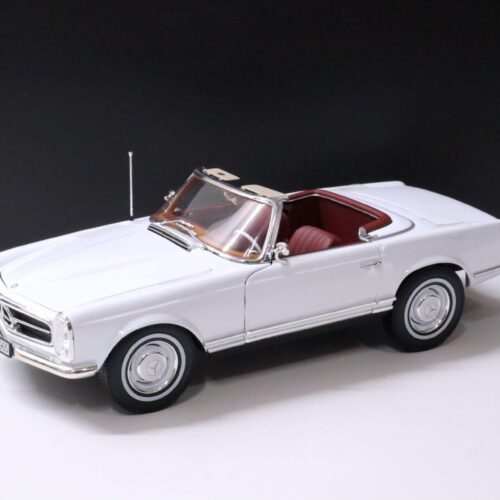 1:18 Norev Mercedes 230SL Pagode Convertible white with Soft Top