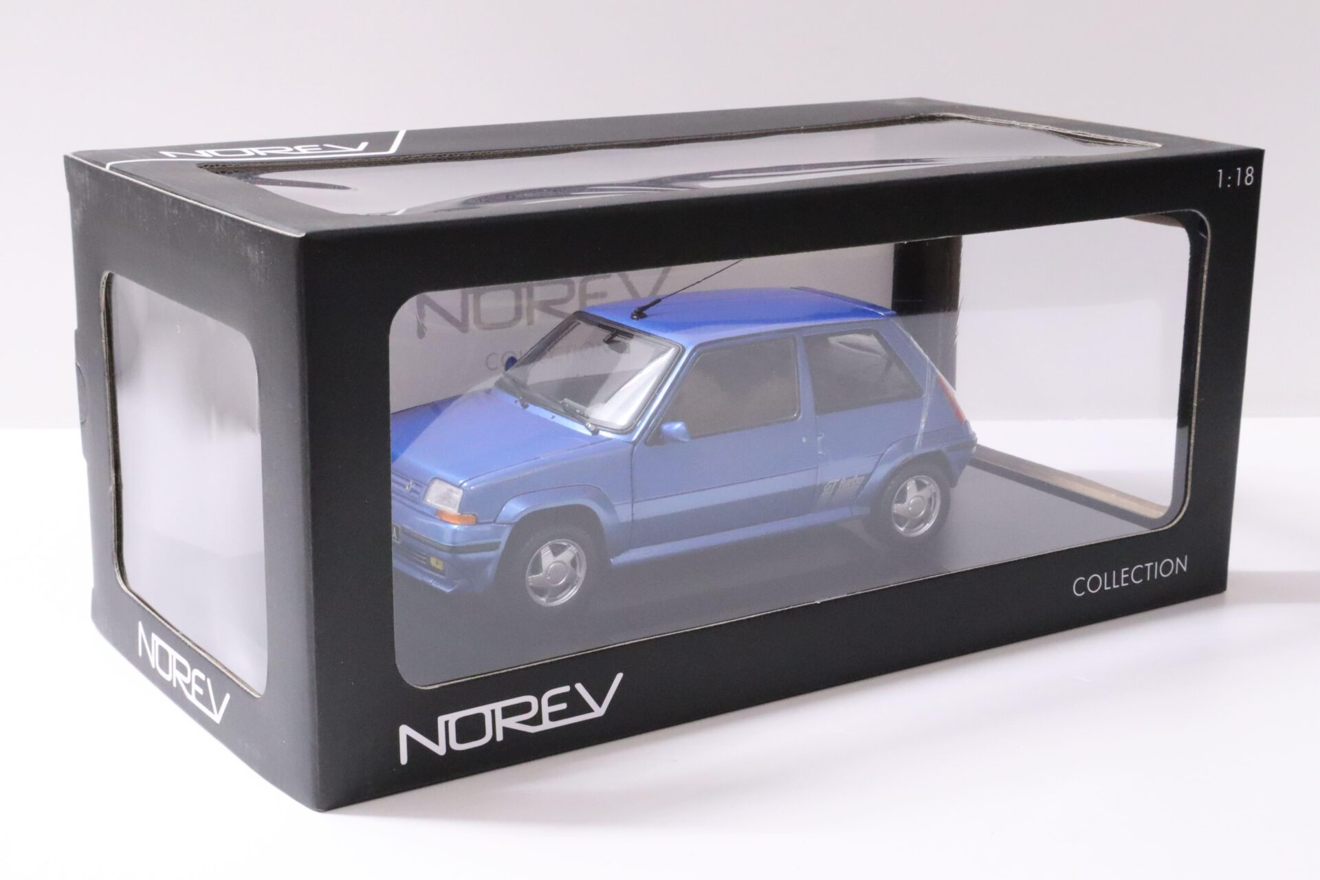 1:18 Norev Renault 5 GT Turbo blue metallic