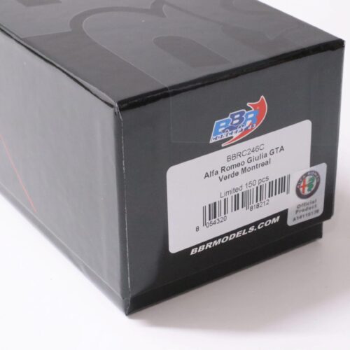 1:43 BBR Alfa Romeo Giulia GTA Verde Montreal/ red brakes - Limited 150 pcs.