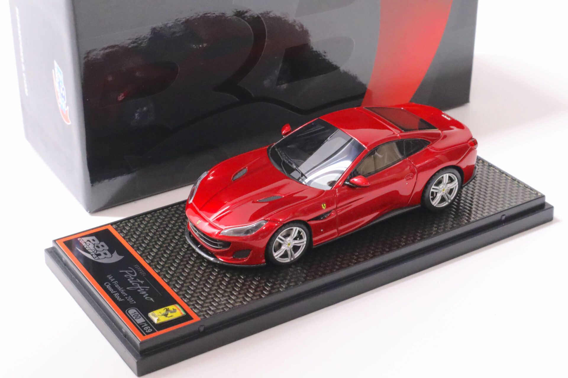ID 60354 orig.jpg 1:43 BBR Ferrari Portofino IAA Frankfurt 2017 Rosso Portofino red - Limited 169 pcs.