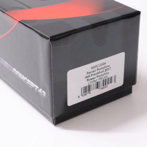 1:43 BBR Ferrari Portofino IAA Frankfurt 2017 Rosso Portofino red - Limited 169 pcs.