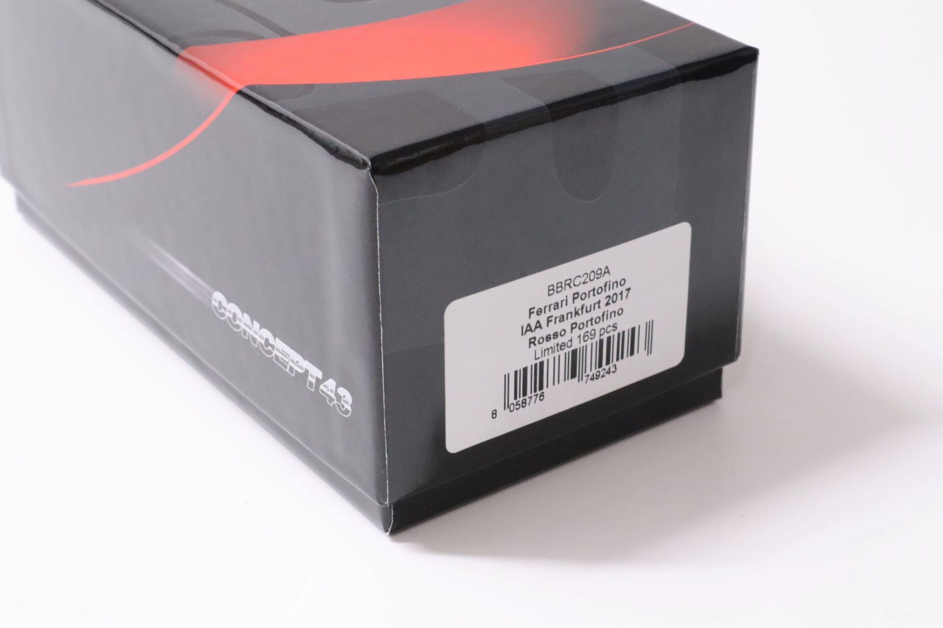 1:43 BBR Ferrari Portofino IAA Frankfurt 2017 Rosso Portofino red - Limited 169 pcs.