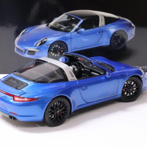 1:18 Schuco Porsche 911 (991) Targa 4 GTS saphir blue metallic