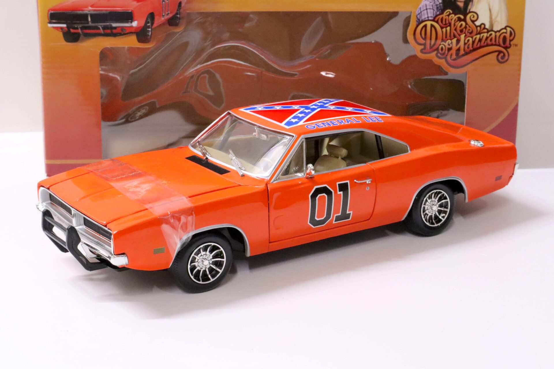 1:18 ERTL 1969 Dodge Charger General Lee Dukes of Hazzard orange