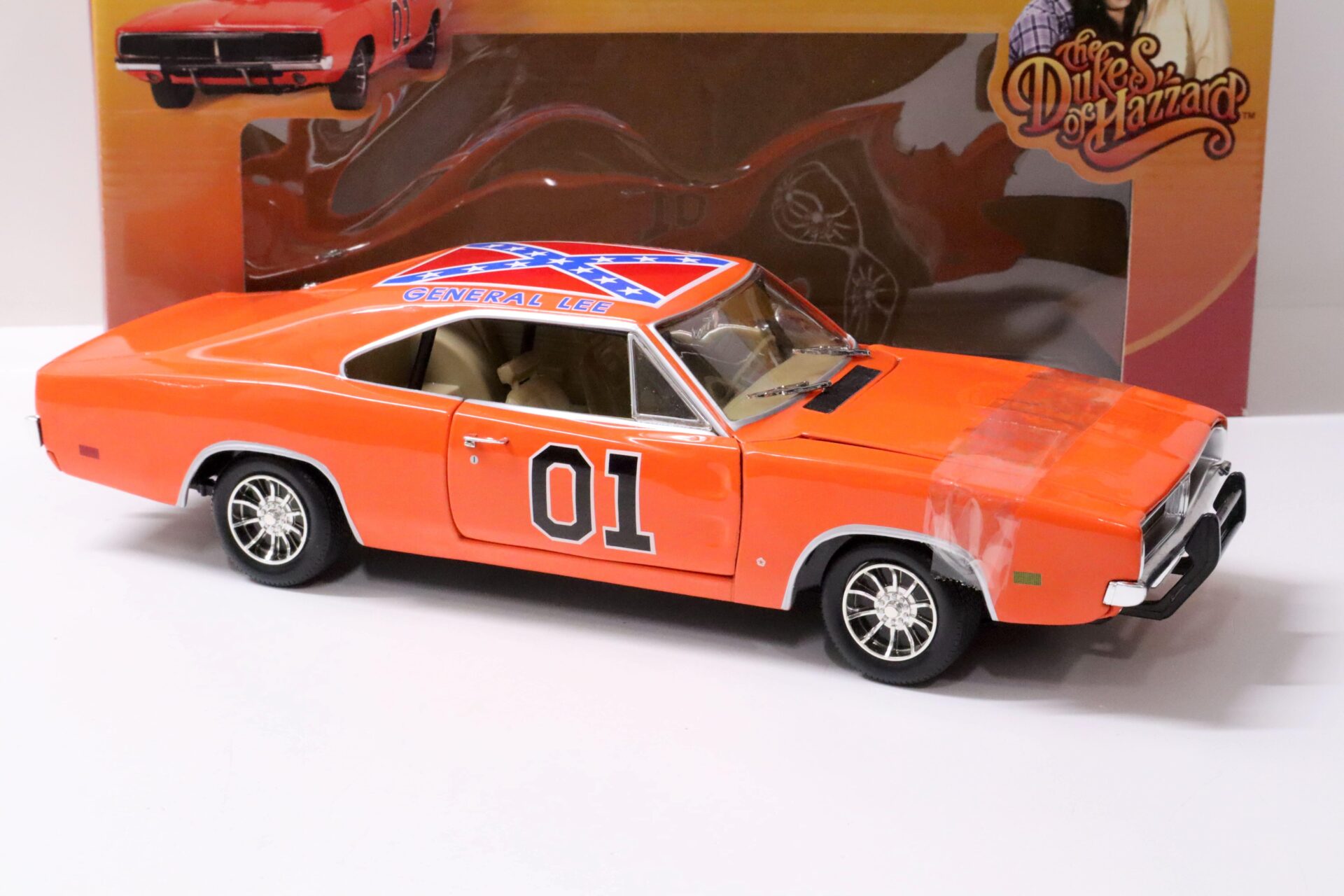 1:18 ERTL 1969 Dodge Charger General Lee Dukes of Hazzard orange