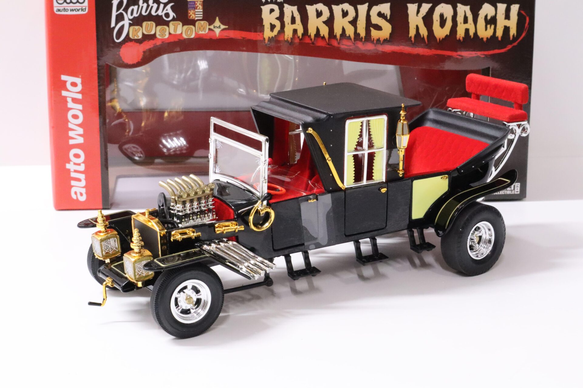 1:18 Auto World Barris Kustom "The Barris Koach" black Movie Car