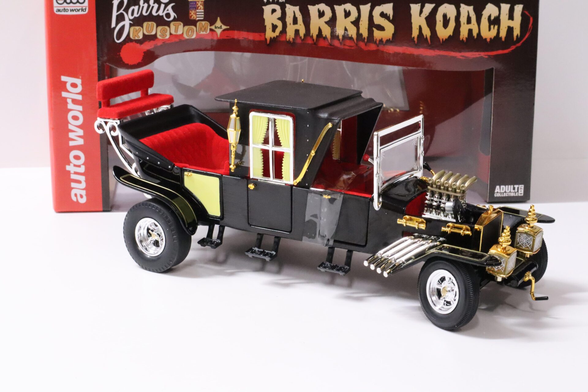 1:18 Auto World Barris Kustom "The Barris Koach" black Movie Car