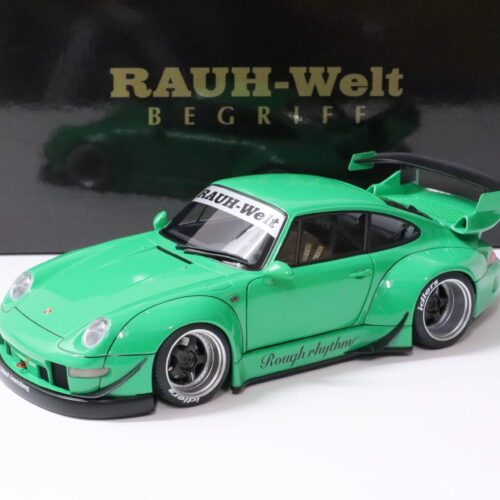 1:18 AUTOart Porsche 911 (993) RWB 993 green/ gun grey wheels