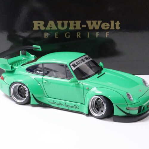 1:18 AUTOart Porsche 911 (993) RWB 993 green/ gun grey wheels