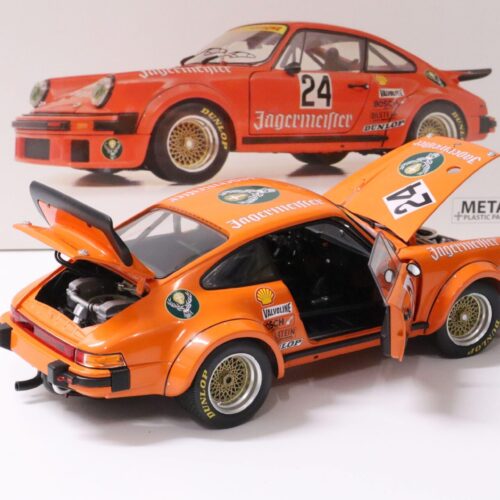 1:18 Schuco Porsche 934 RSR Jägermeister Max Moritz #24 orange