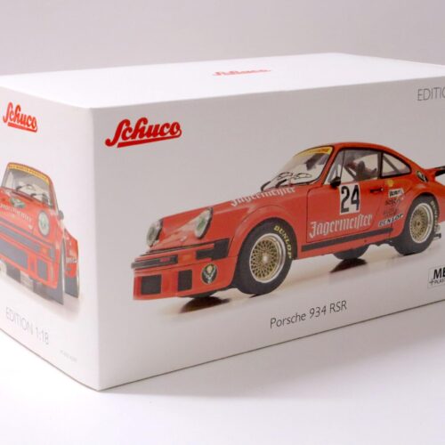 1:18 Schuco Porsche 934 RSR Jägermeister Max Moritz #24 orange