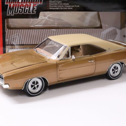 1:18 Auto World 1969 Dodge Charger R/T SE Coupe bronze metallic