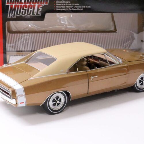 1:18 Auto World 1969 Dodge Charger R/T SE Coupe bronze metallic