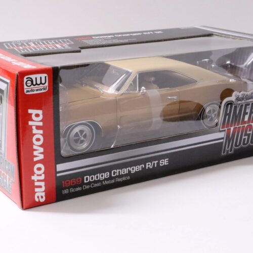 1:18 Auto World 1969 Dodge Charger R/T SE Coupe bronze metallic