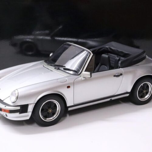 1:12 Premium ClassiXXs Porsche 911 Carrera 3.2 Cabriolet silver metallic