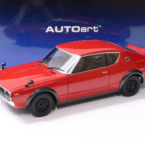 1:18 AUTOart Nissan Skyline 2000 GT-R (KPGC110) red 1973