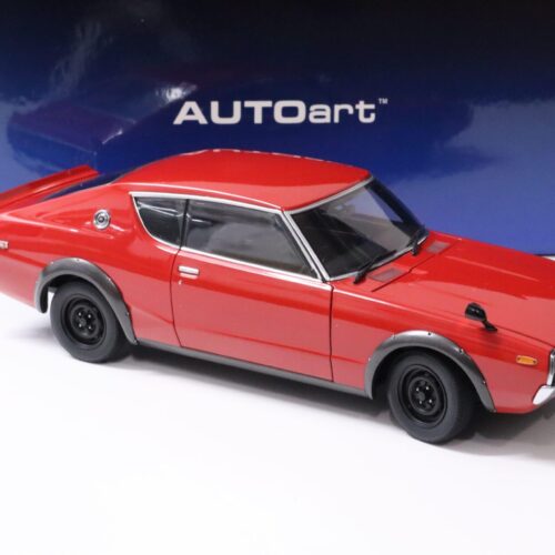 1:18 AUTOart Nissan Skyline 2000 GT-R (KPGC110) red 1973