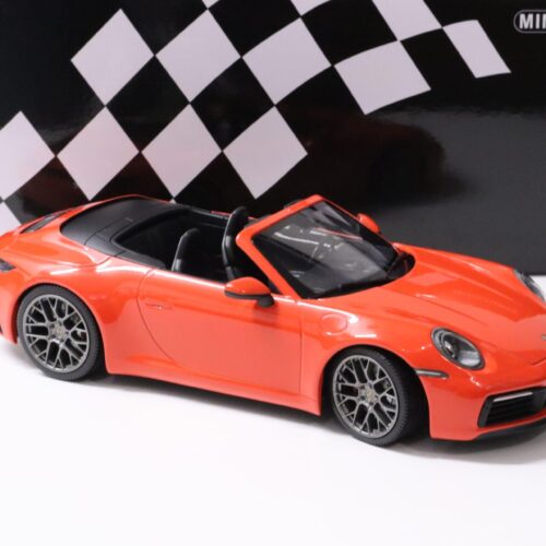 1:18 Minichamps Porsche 911 (992) Carrera 4S Cabriolet orange 2019