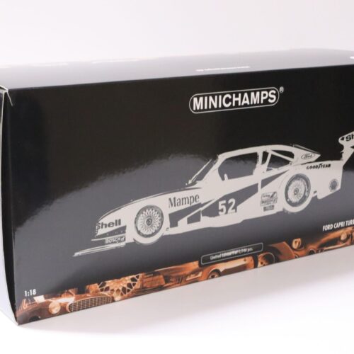 1:18 Minichamps Ford Capri Turbo Gr. 5 MAMPE #52 Hans Heyer DRM 1978