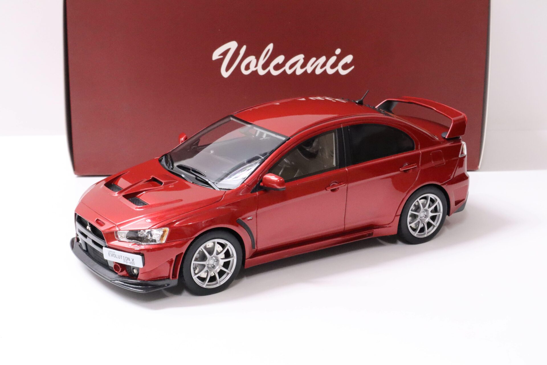 1:18 BM Creations Mitsubishi Lancer Evolution EVO X FQ400 RHD red metallic